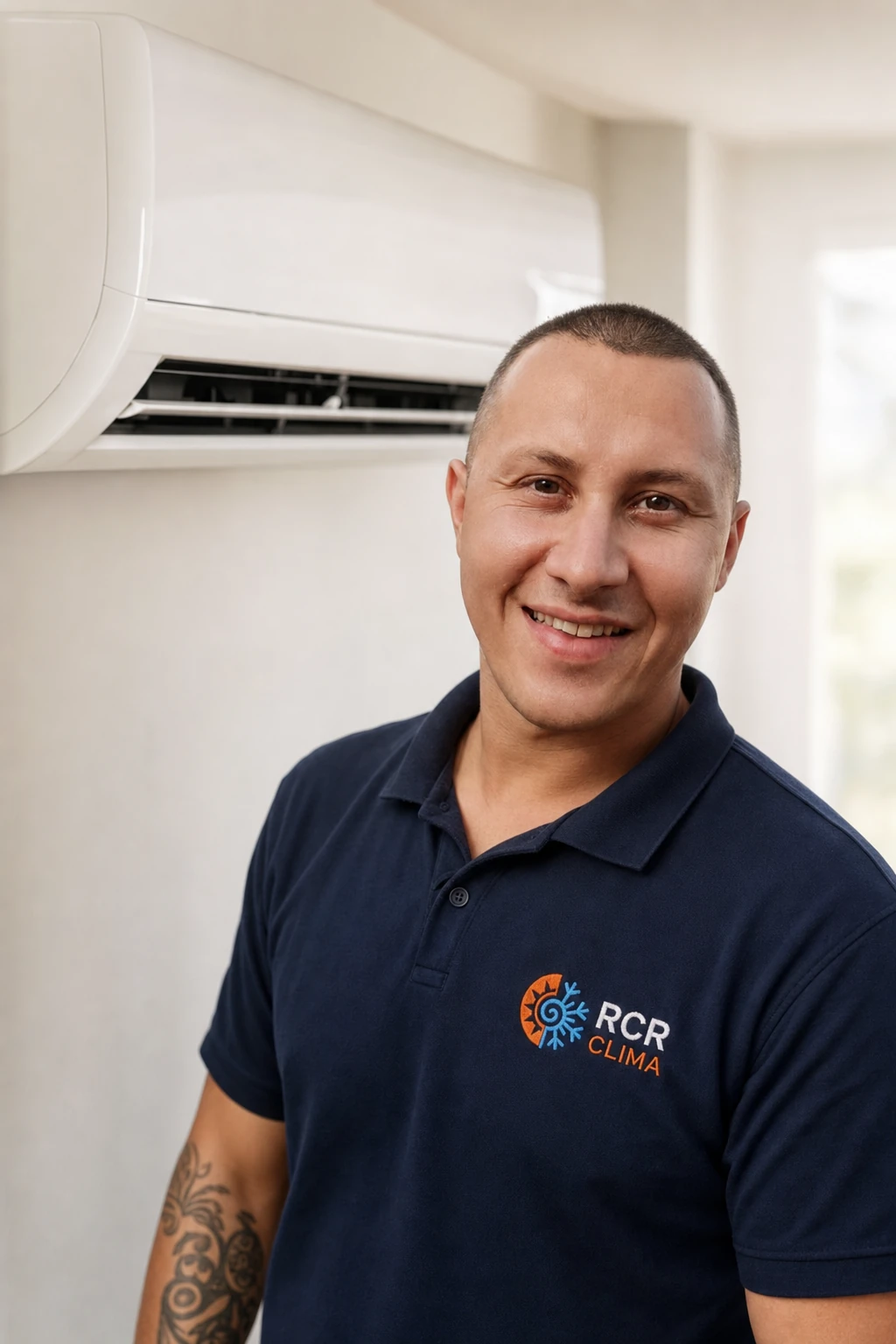 Rubén, técnico de RCR Clima